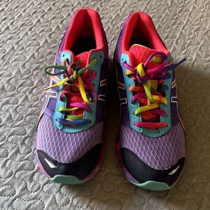 Asics Women's Athletic Shoes - Purple, Pink, Black